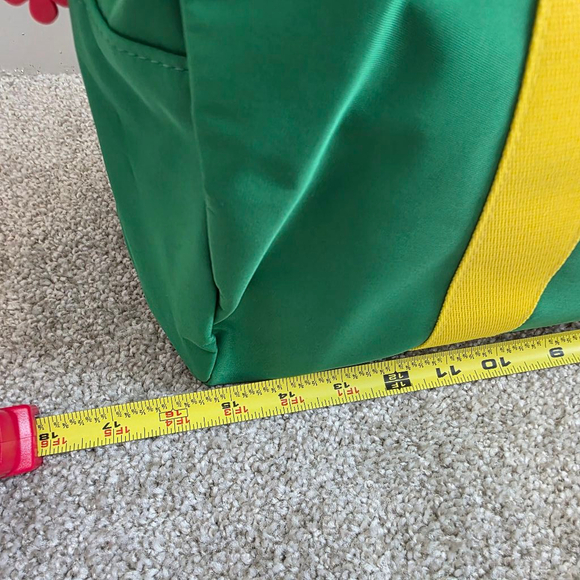 Women's Marc Jacobs Daisy Wild Duffle Bag Green Yellow Medium - Picture 3 of 8